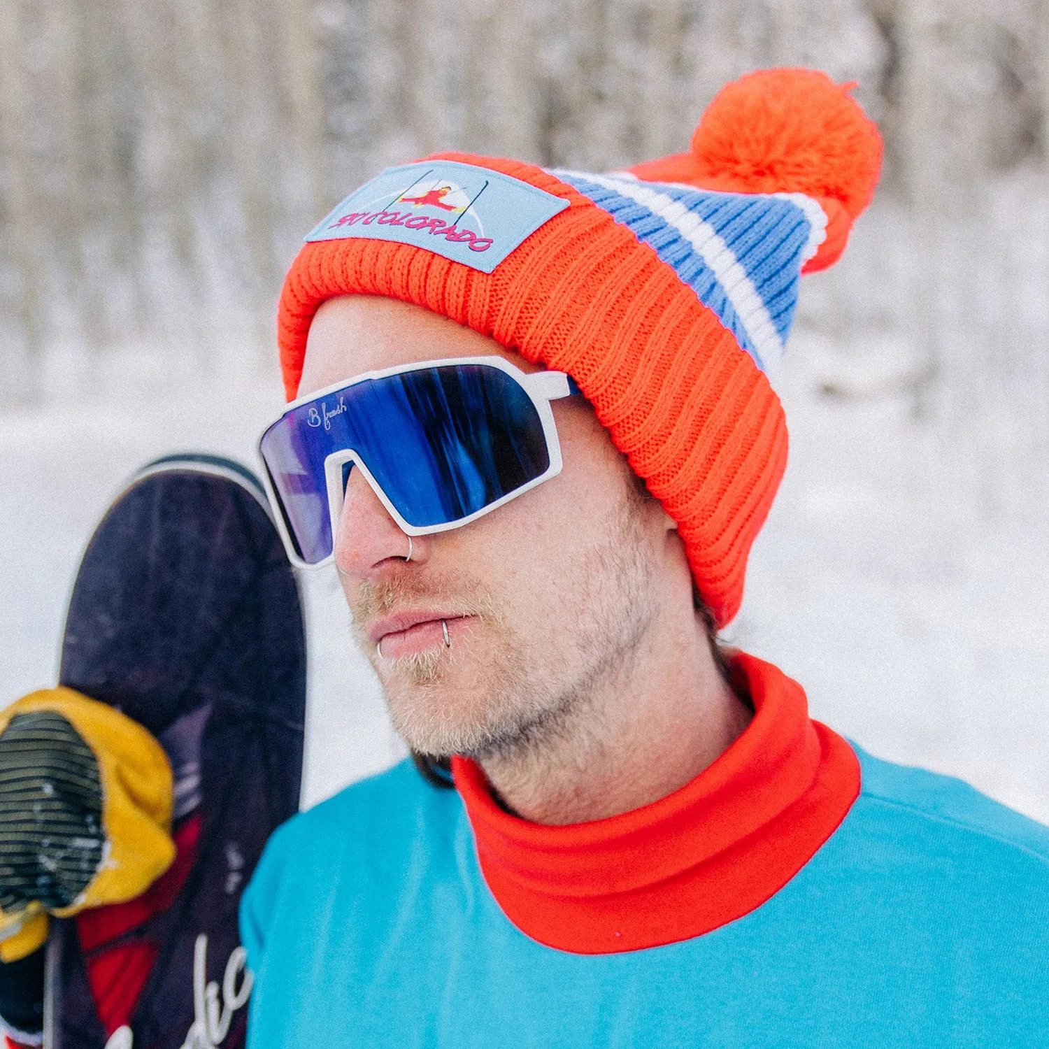 Ski Colorado Pom Top -  Beanie