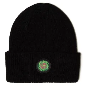 Slime Balls Logo Long Shoreman Beanie Black