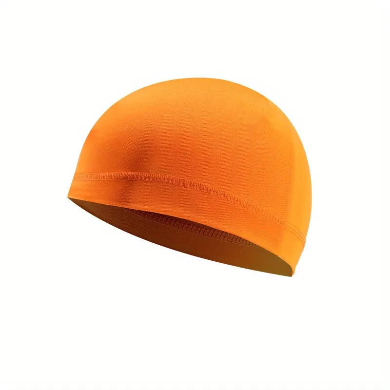 Soft Polyester Sports Beanie Cap - Sunscreen Protection, Breathable, Moisture-Wicking, Lightweight, Ideal for Summer Riding, Jogging, Cycling, Motorcycle, Outdoor Activities, and Perfect Gift Choice