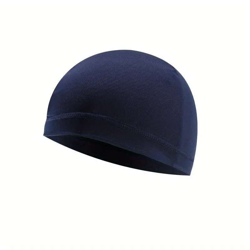 Soft Polyester Sports Beanie Cap - Sunscreen Protection, Breathable, Moisture-Wicking, Lightweight, Ideal for Summer Riding, Jogging, Cycling, Motorcycle, Outdoor Activities, and Perfect Gift Choice