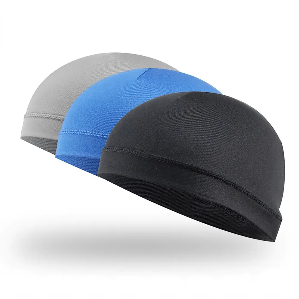 Soft Polyester Sports Beanie Cap - Sunscreen Protection, Breathable, Moisture-Wicking, Lightweight, Ideal for Summer Riding, Jogging, Cycling, Motorcycle, Outdoor Activities, and Perfect Gift Choice