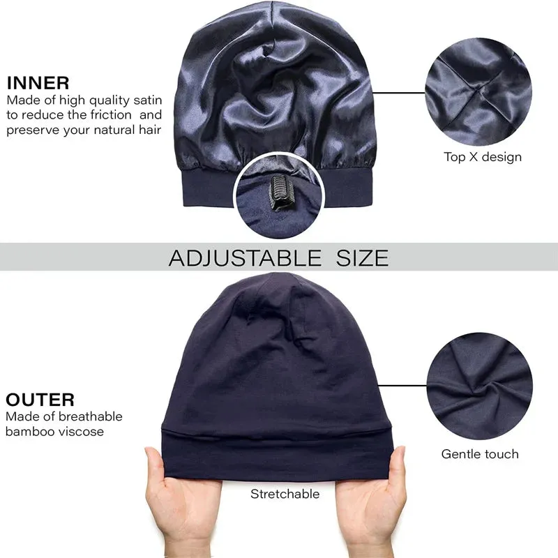 Soft Stretch Satin Bonnet