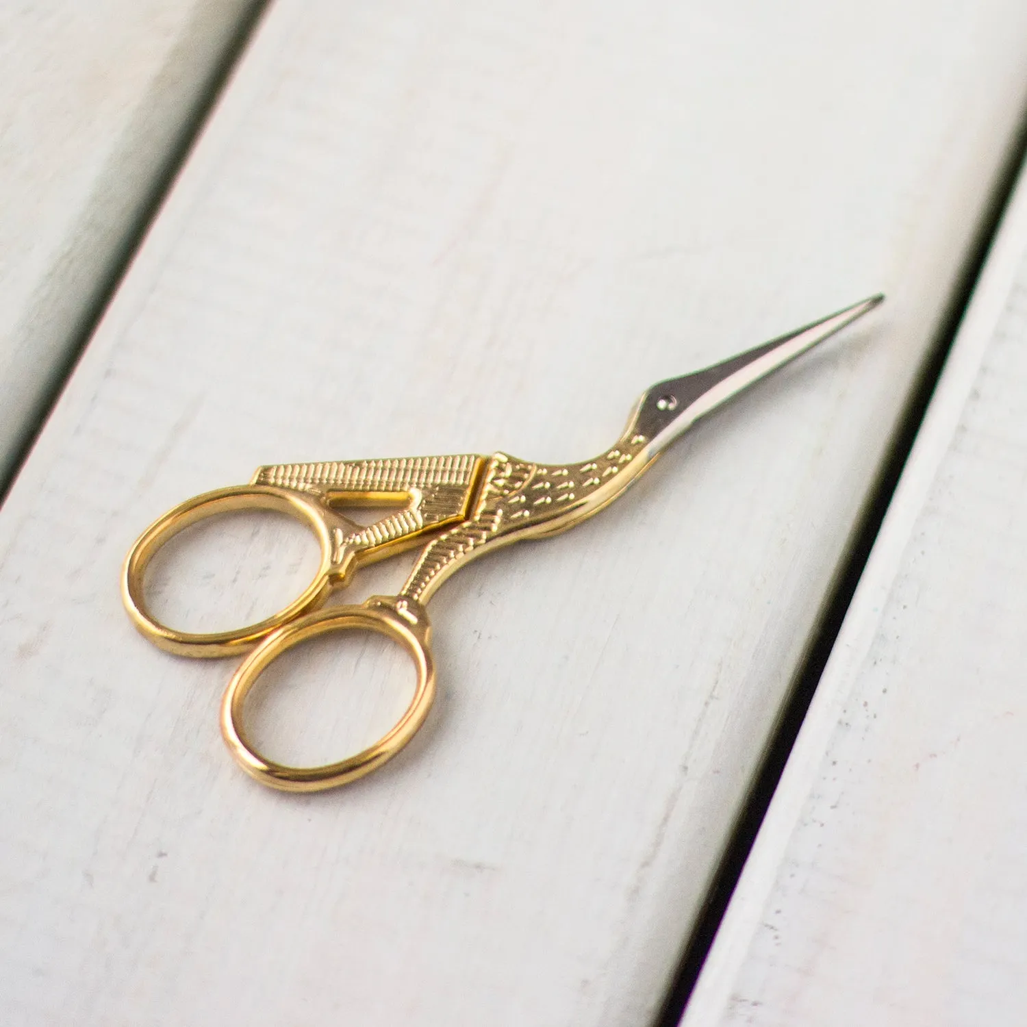 Stork Embroidery Scissors