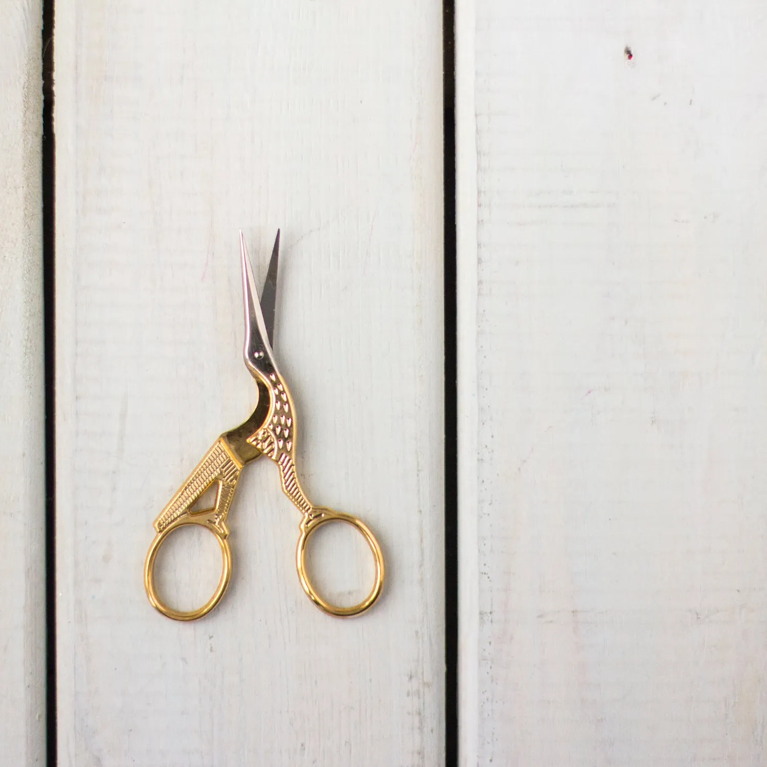 Stork Embroidery Scissors