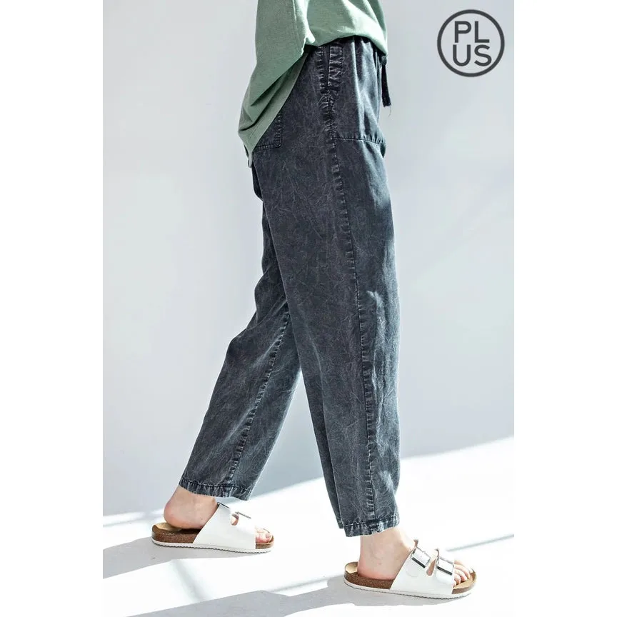 Tencel Mineral Washed Long Pants