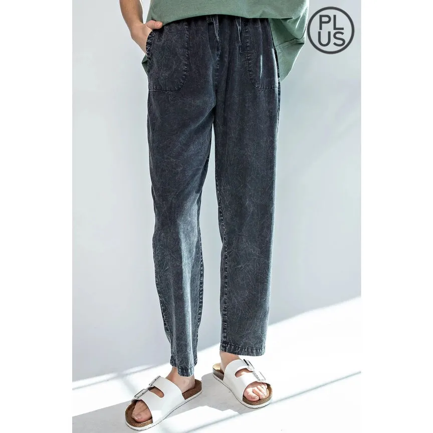 Tencel Mineral Washed Long Pants