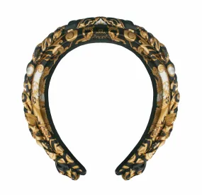 The Baroque Silk Plaited Headband