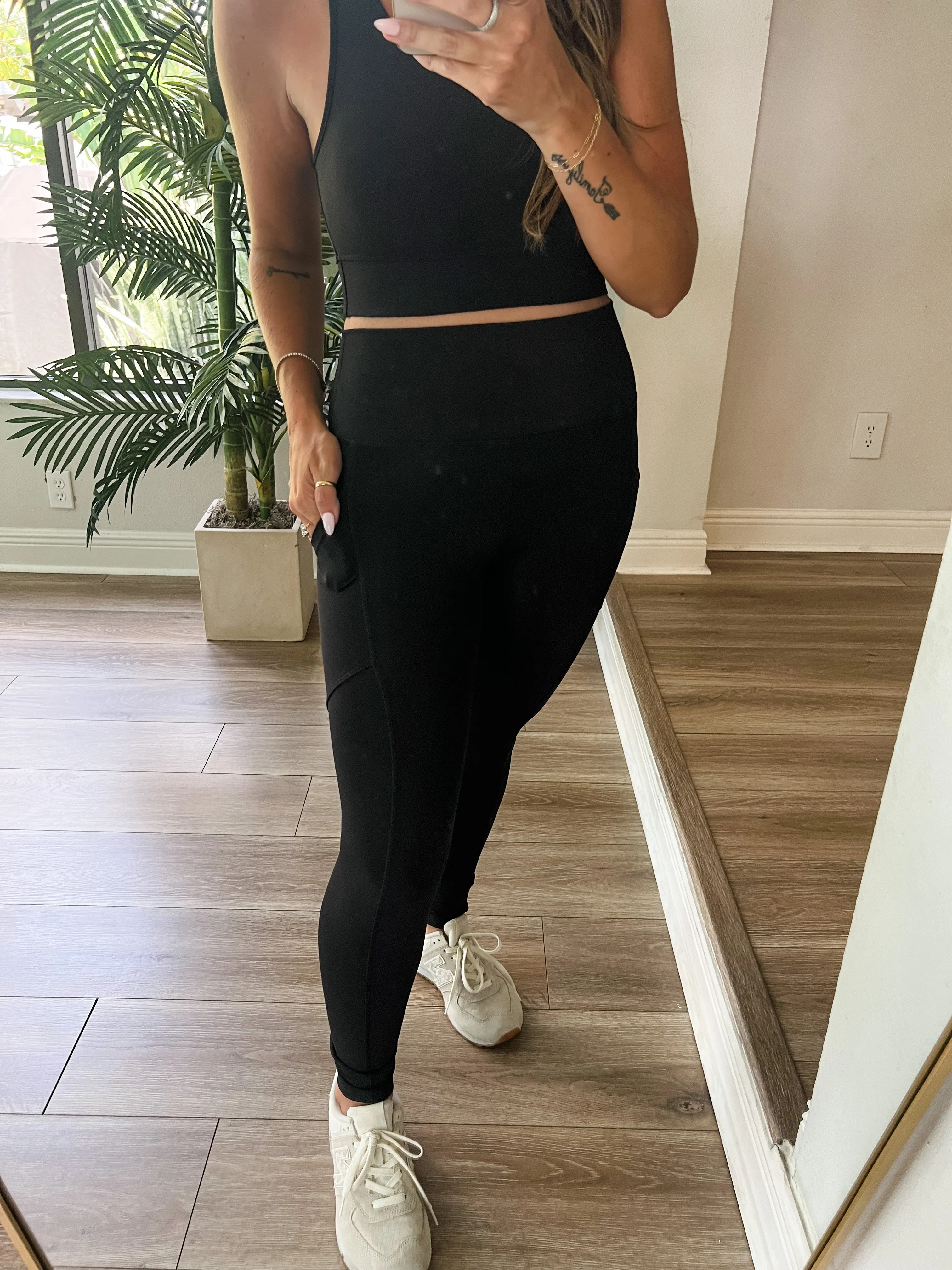 The Basic Black Active Leggings