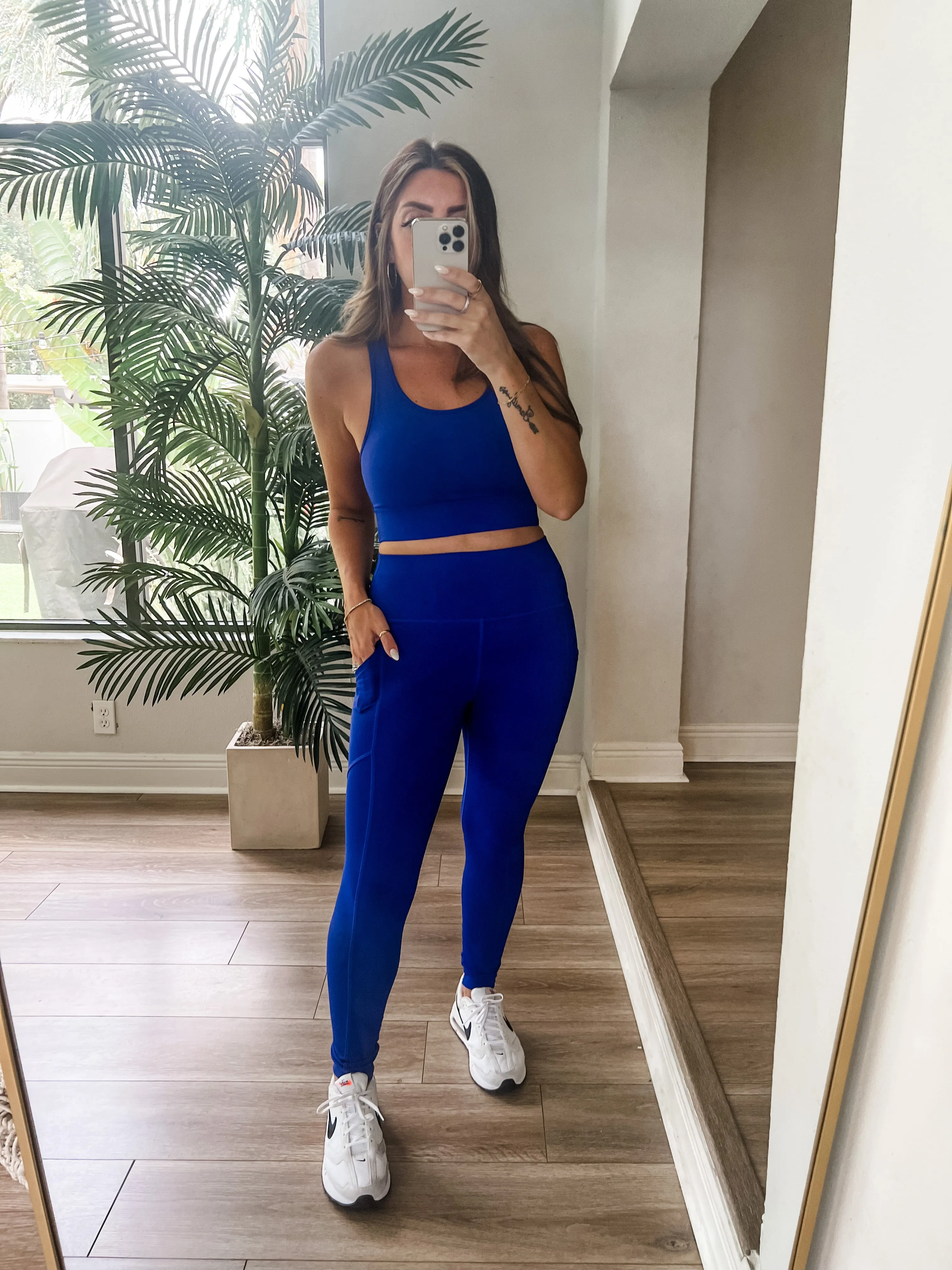 The Bright Blue Active Leggings