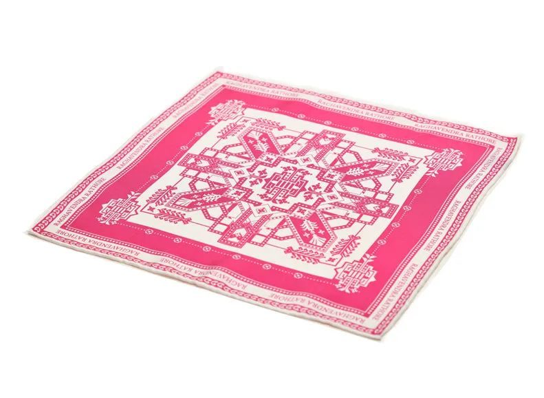 THE KILIM RANGOLI POCKET SQUARE