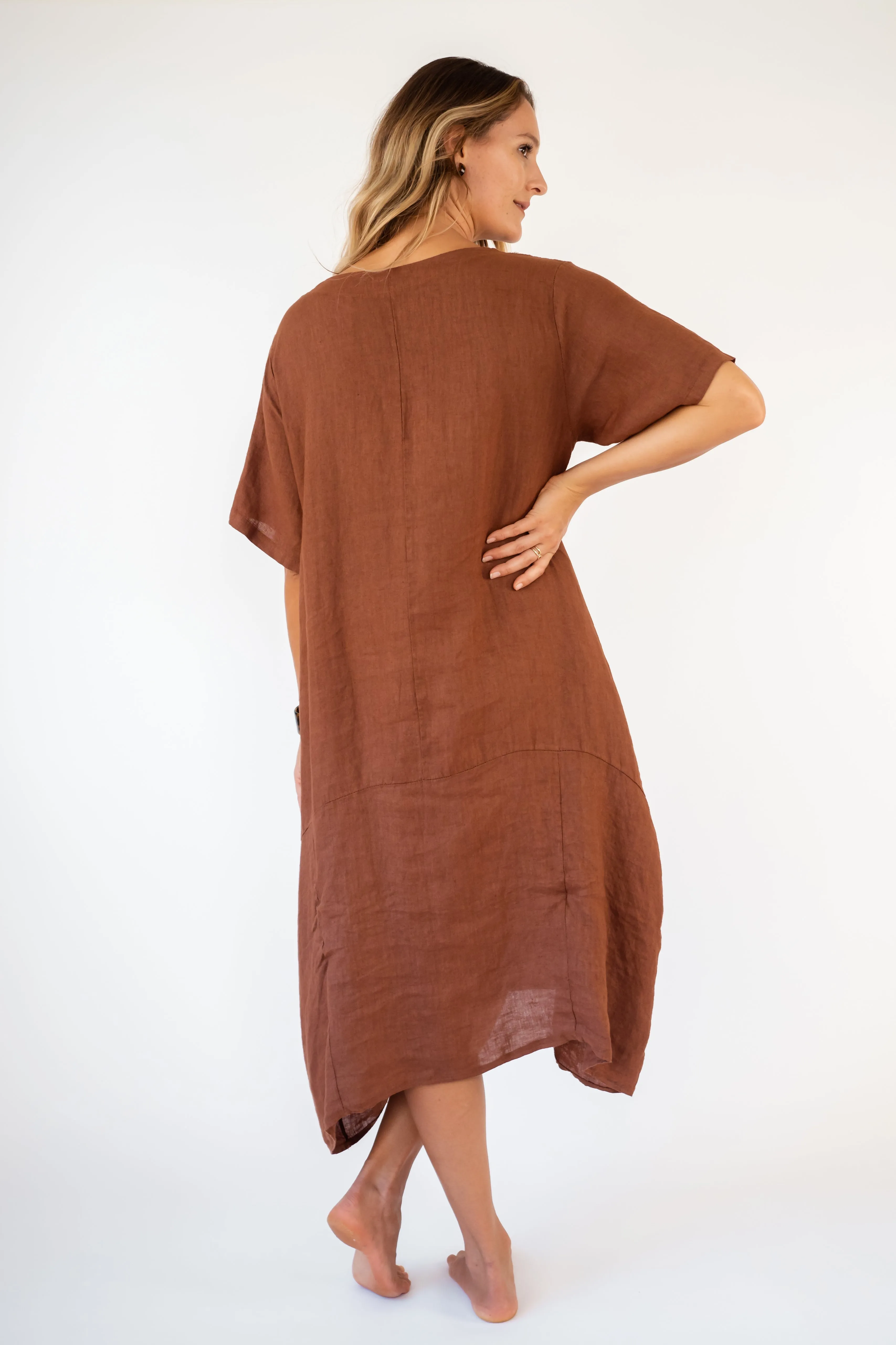 the KONA Linen  dress