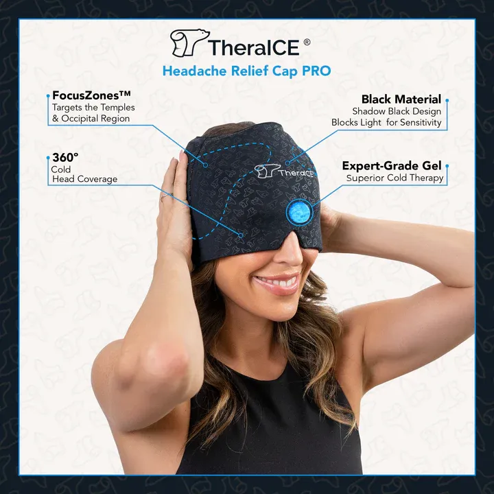 TheraICE Headache Relief Cap -  PRO