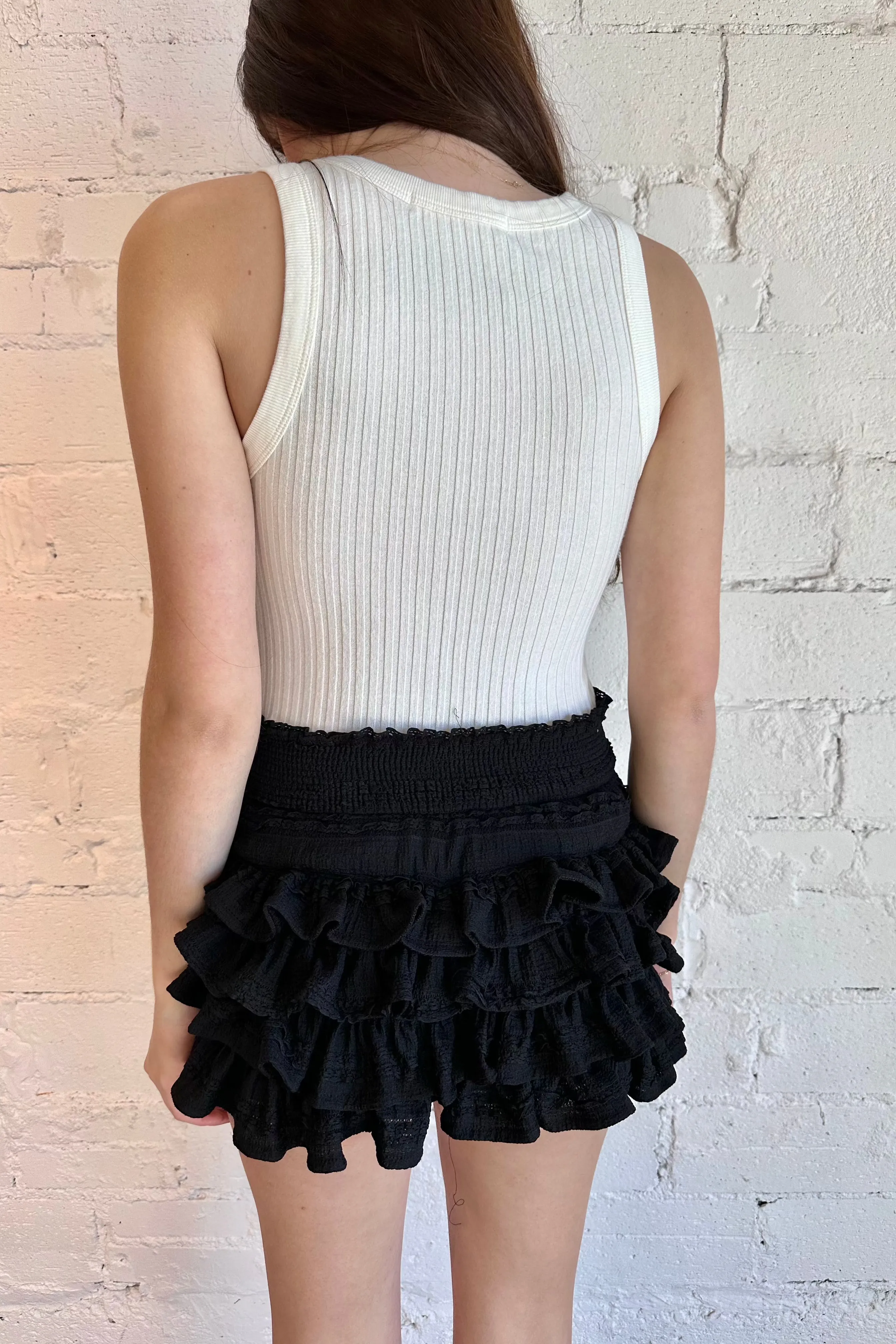 Tiered Ruffle Skort