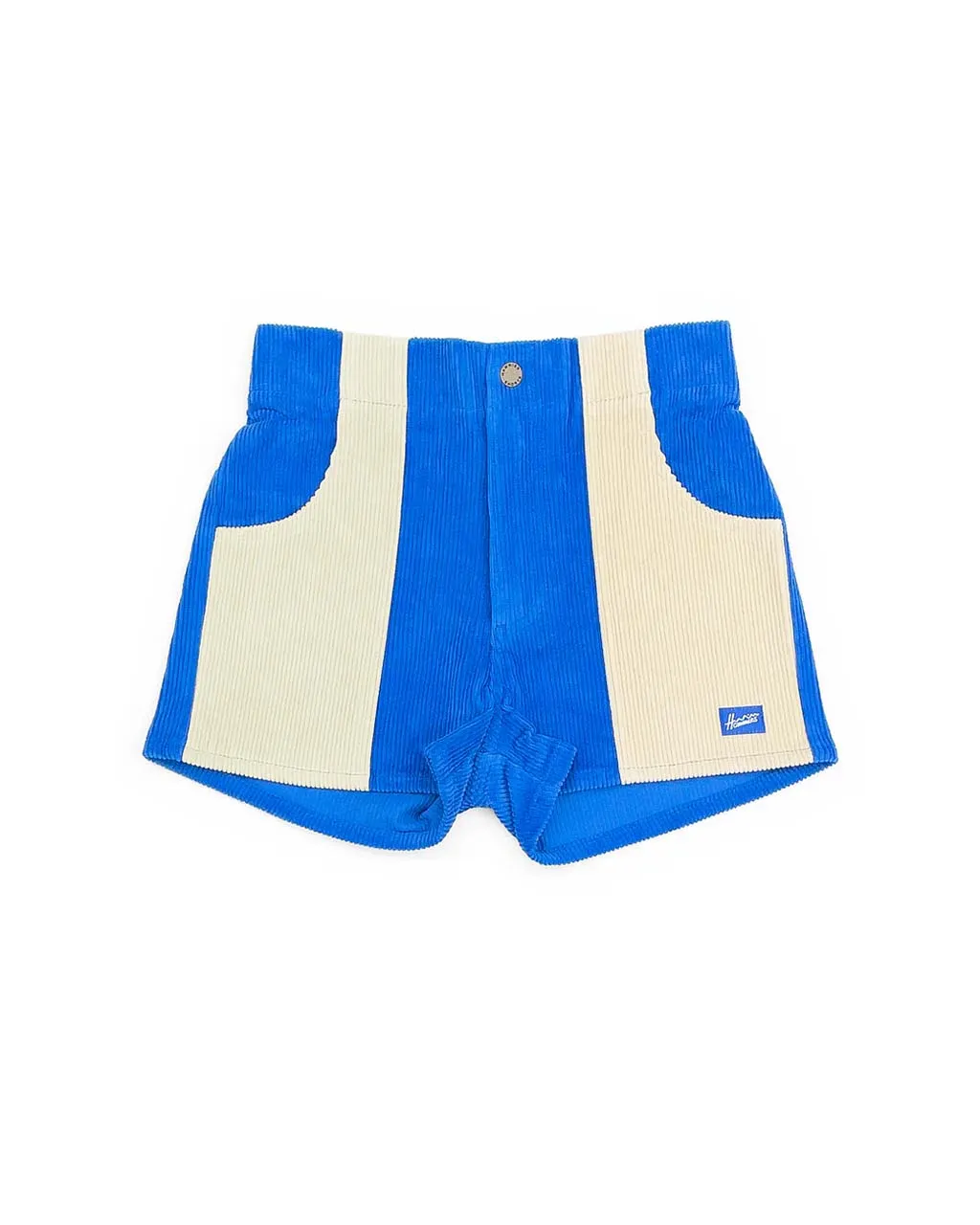 Two-Tone Shorts - Blue   Sand