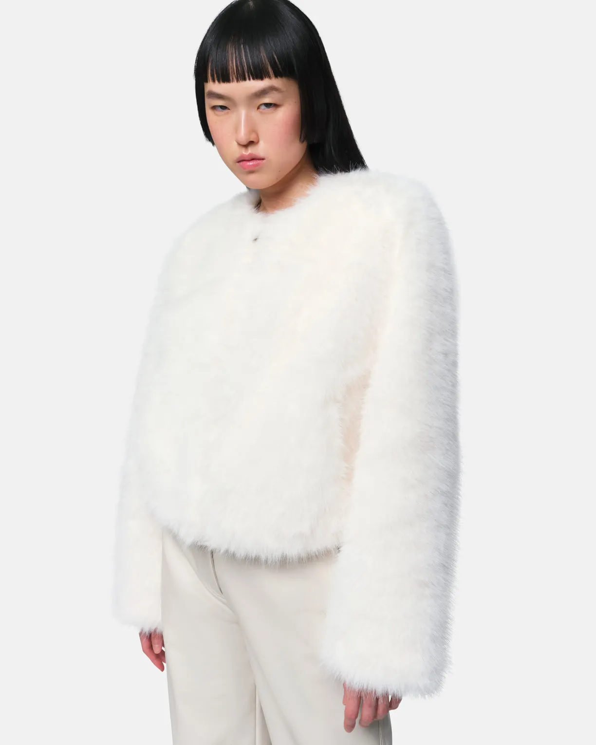 Uma Coat Blanc