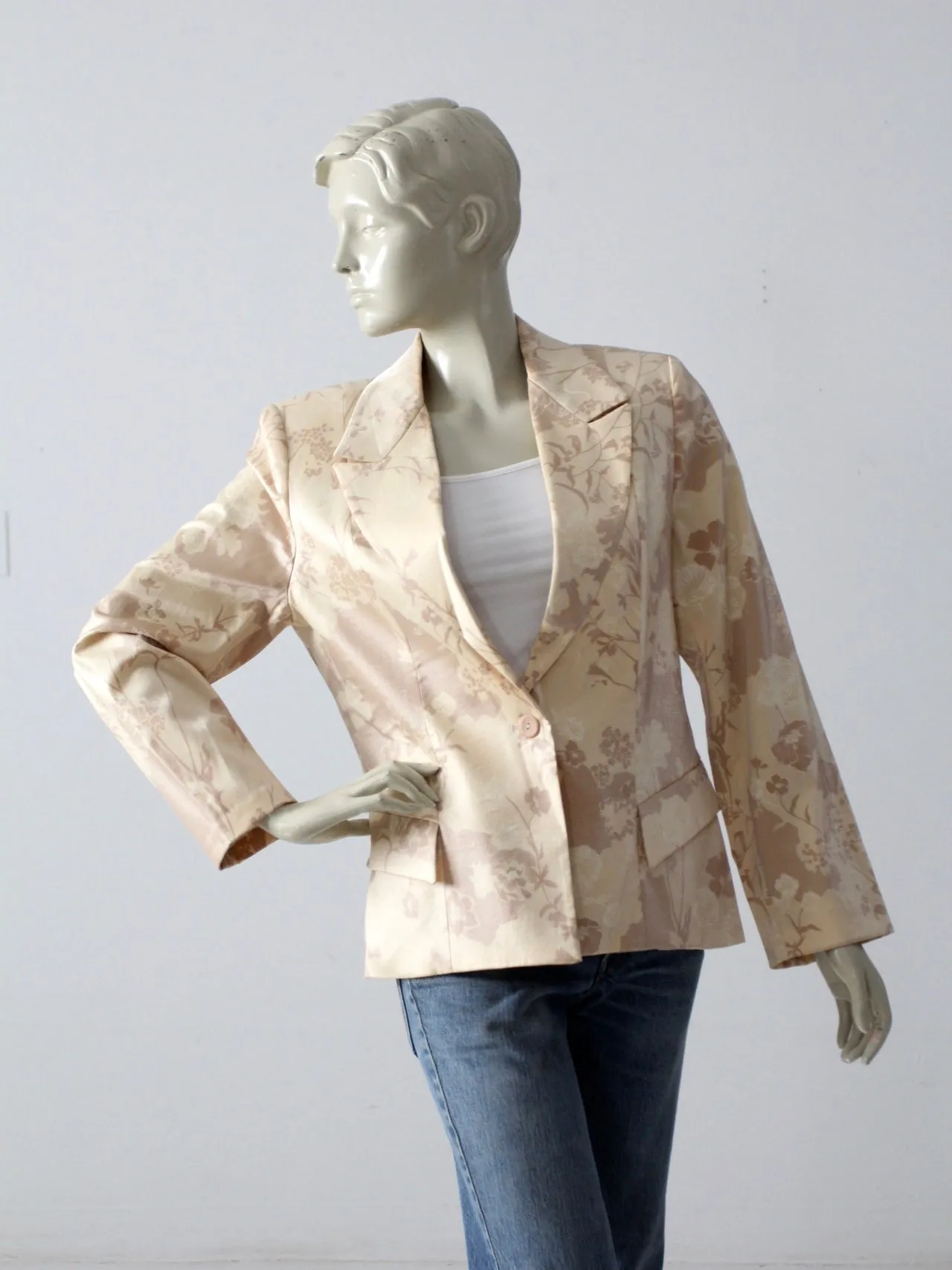 vintage Serge Dana by Artal print blazer