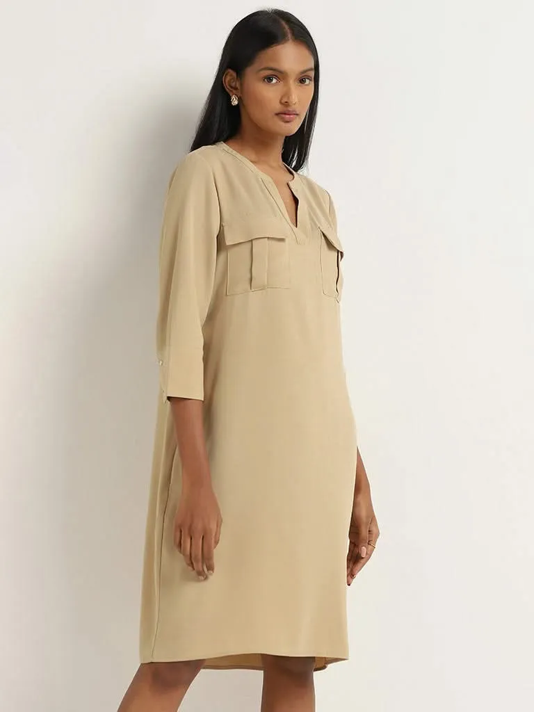 Wardrobe Beige Dress