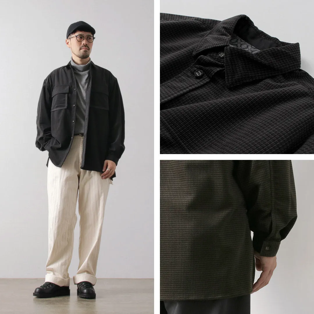 WHITE MOUNTAINEERING / Mid Gusset Sleeve Tricot Check Shirt