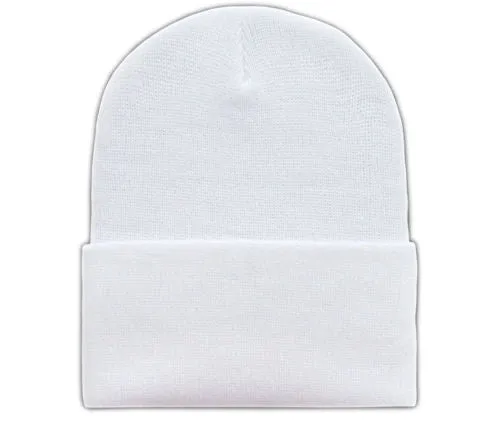 Wholesale Cuff Roll Kid's Knit Ski Long Beanie Hats H8001K