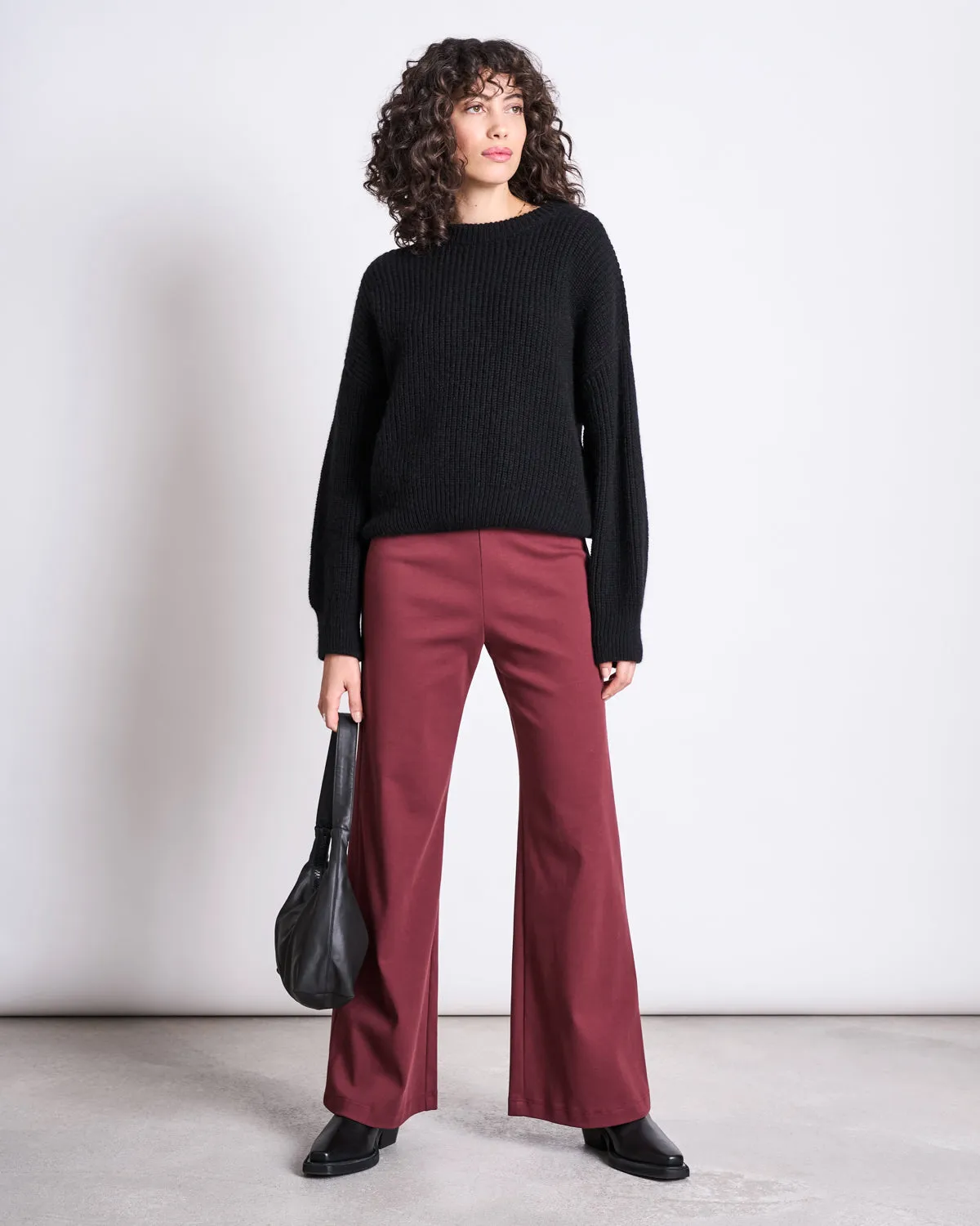 WIDE PANTS KOHRA INTENSE RUST GOTS