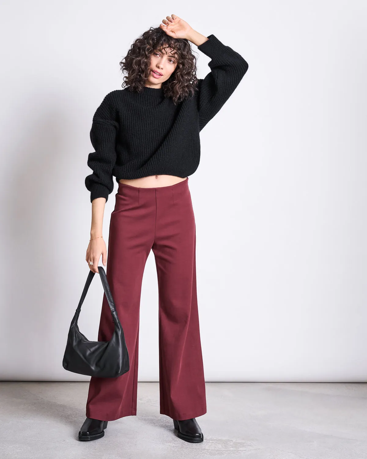 WIDE PANTS KOHRA INTENSE RUST GOTS