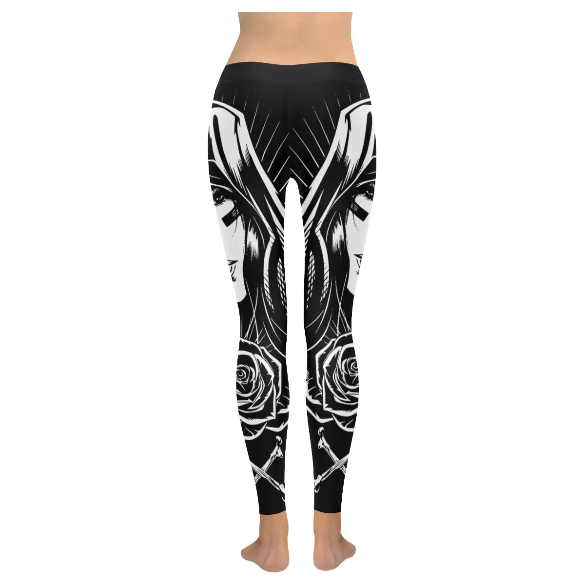 woman Women's Low Rise Leggings (Invisible Stitch)