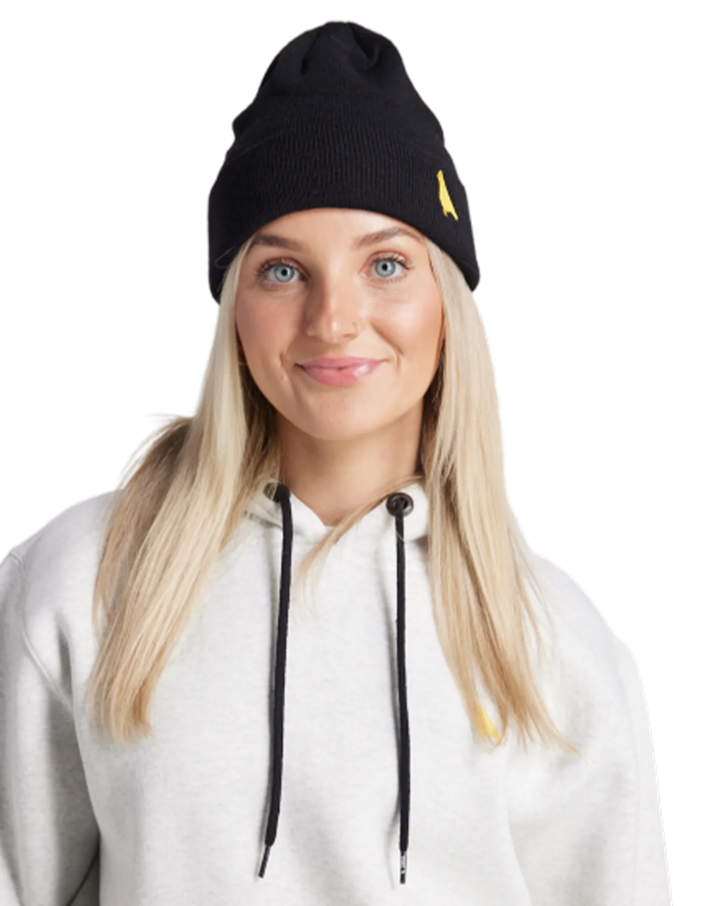 Yuki Threads Bird Beanie - Black