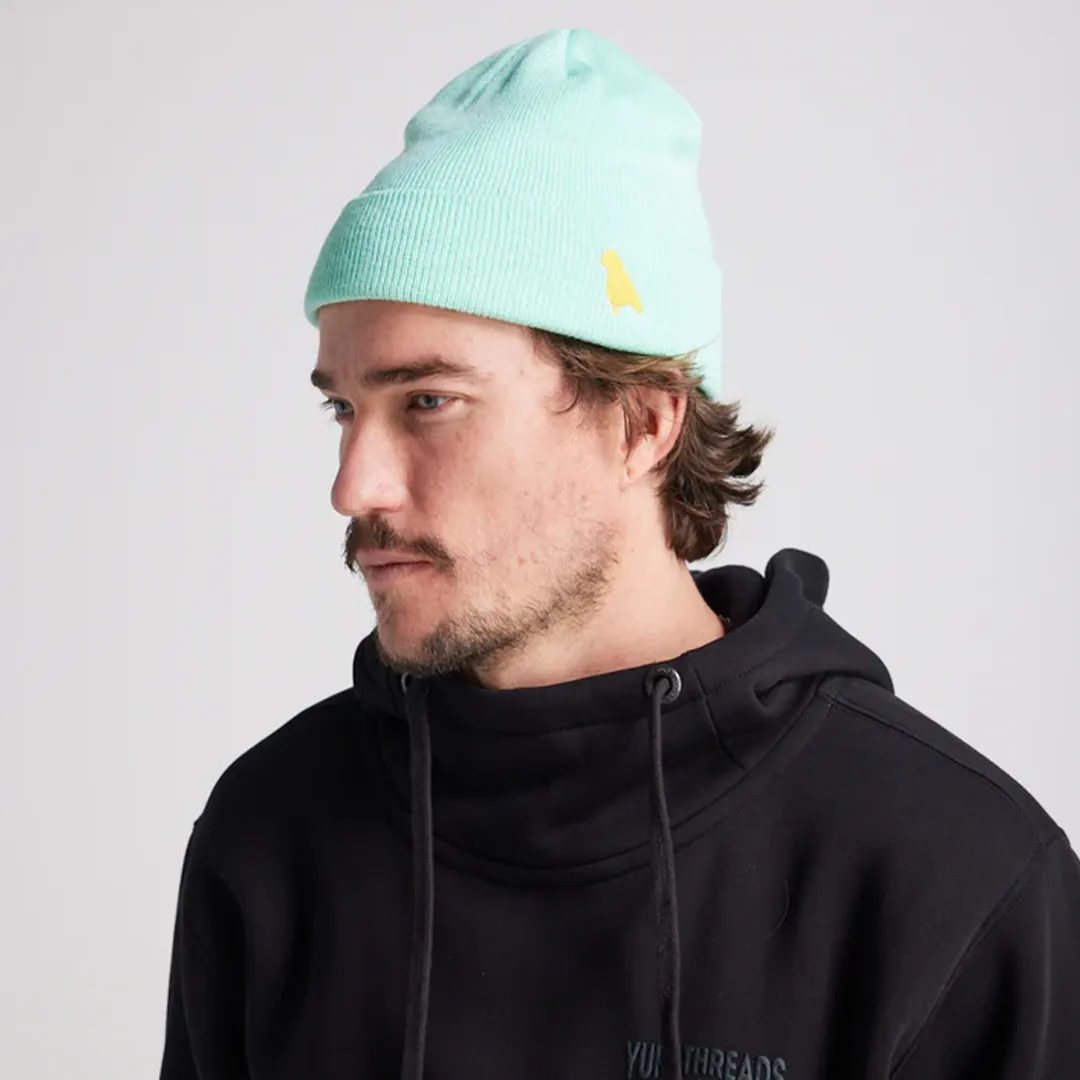 YUKI THREADS BIRD BEANIE MINT