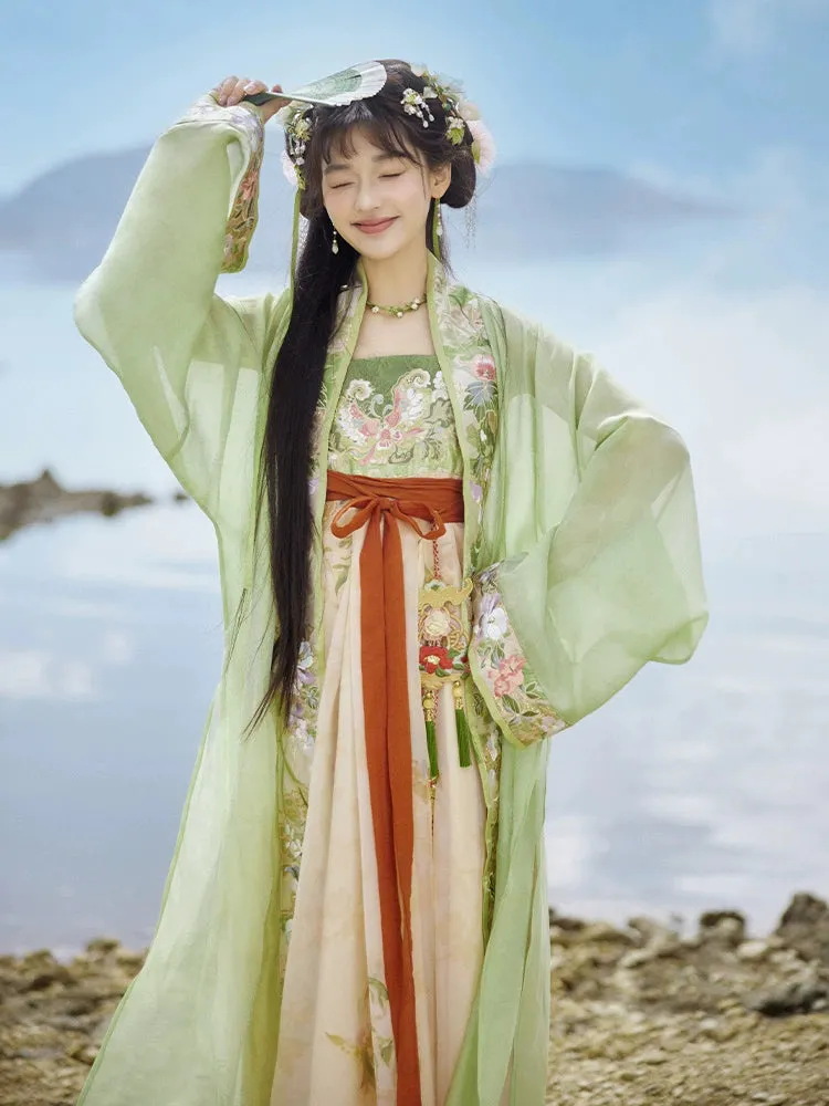 Zhichi Shengxia 咫尺盛夏 Nearing Midsummer Modernized Fairy Daxiushan Qiyaoqun Set